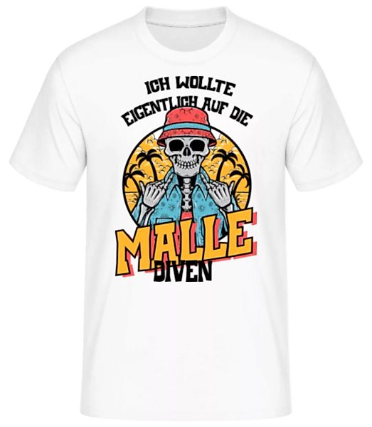 Malle Diven · Männer Basic T-Shirt günstig online kaufen