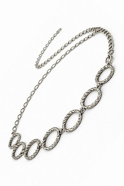 COLLEZIONE ALESSANDRO Kettengürtel Osaka mit in sich geflochtenen Metalltei günstig online kaufen