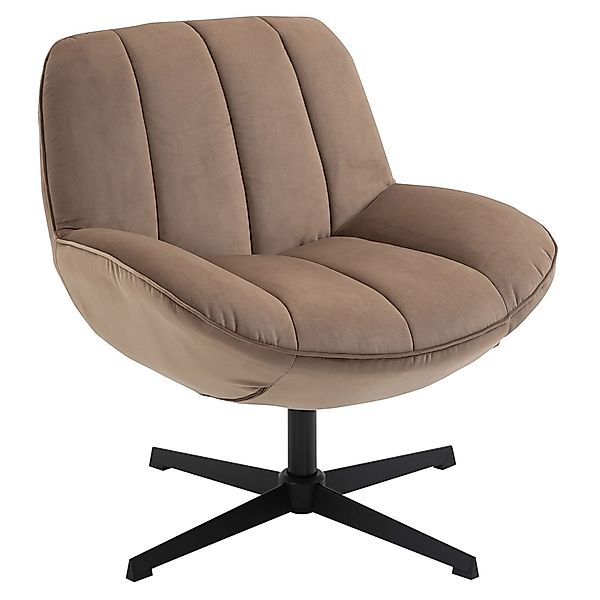 CARO-Möbel Sessel TINOS, Loungesessel drehbarer Polstersessel günstig online kaufen