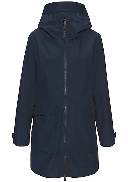 Elbsand Regenjacke mit großem Logoprint auf günstig online kaufen