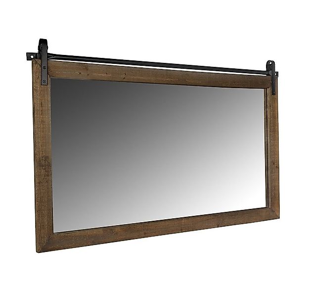 Mucola Wandspiegel Hängespiegel 86 x 71 cm Flurspiegel Wandspiegel Holz (St günstig online kaufen