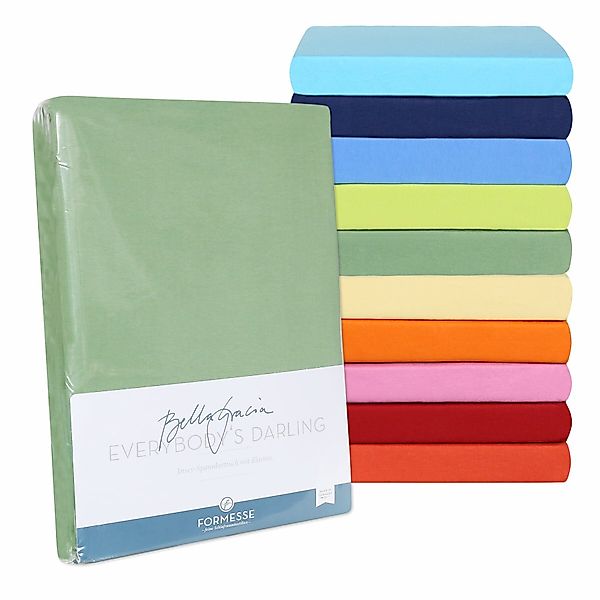 Spannbettlaken Bella Gracia, Jersey, (1 Stück) günstig online kaufen