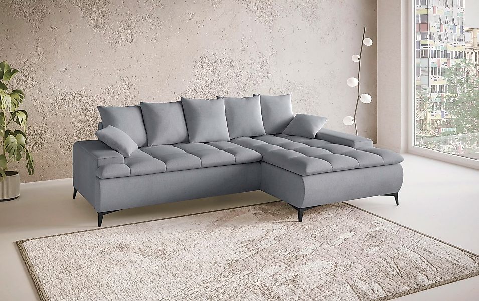 Mr. Couch Ecksofa "Haiti III, L-Form", Mit Kaltschaum, bis 140 kg belastbar günstig online kaufen