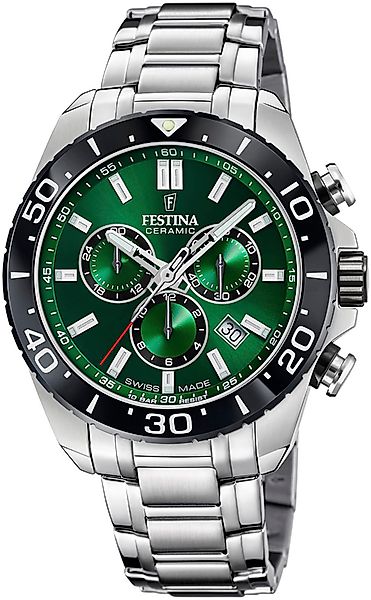 Festina Chronograph Keramik Kollektion F20042/3, Armbanduhr, günstig online kaufen