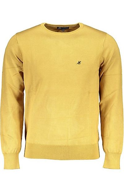 U.S. GRAND POLO Strickpullover Elegantes Oversize Gelbes Herrenhemd mit Run günstig online kaufen