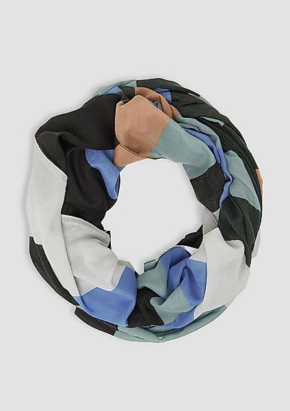 s.Oliver Loop Snood, Loop-Schal mit Artwork günstig online kaufen