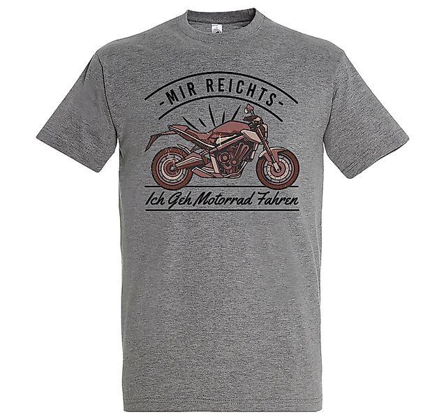 Youth Designz T-Shirt Ich Geh Motorrad günstig online kaufen