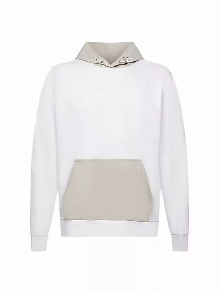 Esprit Sweatshirt Nylon-Hoodie in abgenähtem Design (1-tlg) günstig online kaufen