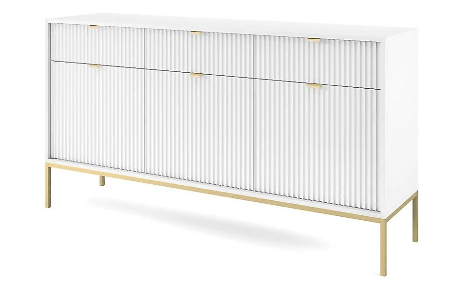 Selsey Sideboard  Vellore ¦ weiß ¦ Maße (cm): B: 154 H: 83 Kommoden & Sideb günstig online kaufen