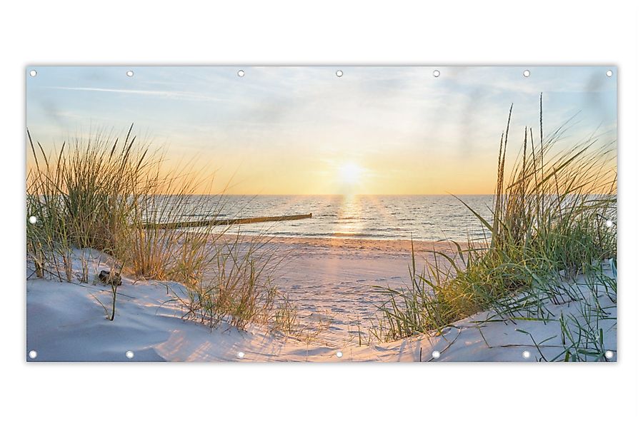 MuchoWow Balkonsichtschutz Strand - Sonne - günstig online kaufen