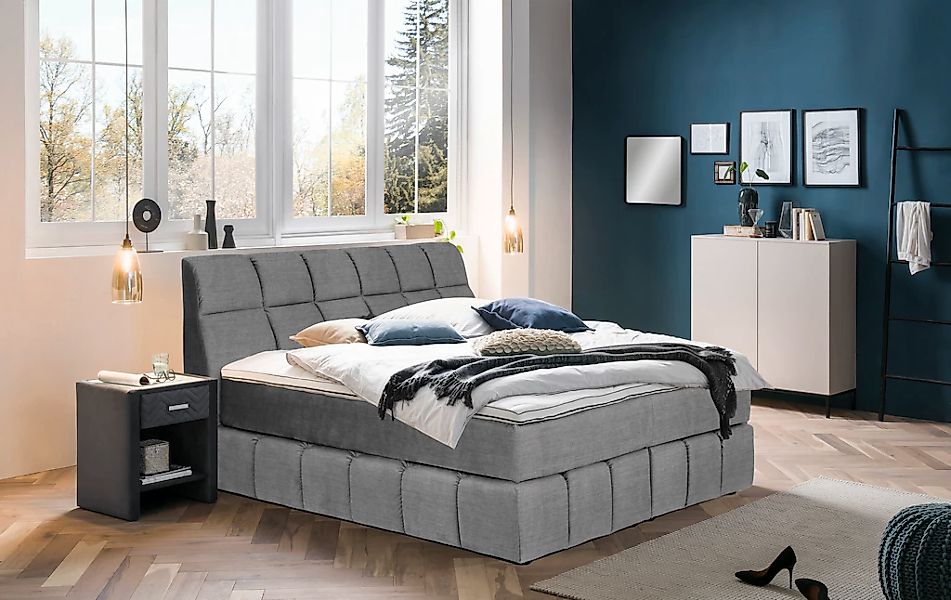 Home affaire Boxspringbett "Paxton" Neue Toppervarianten günstig online kaufen