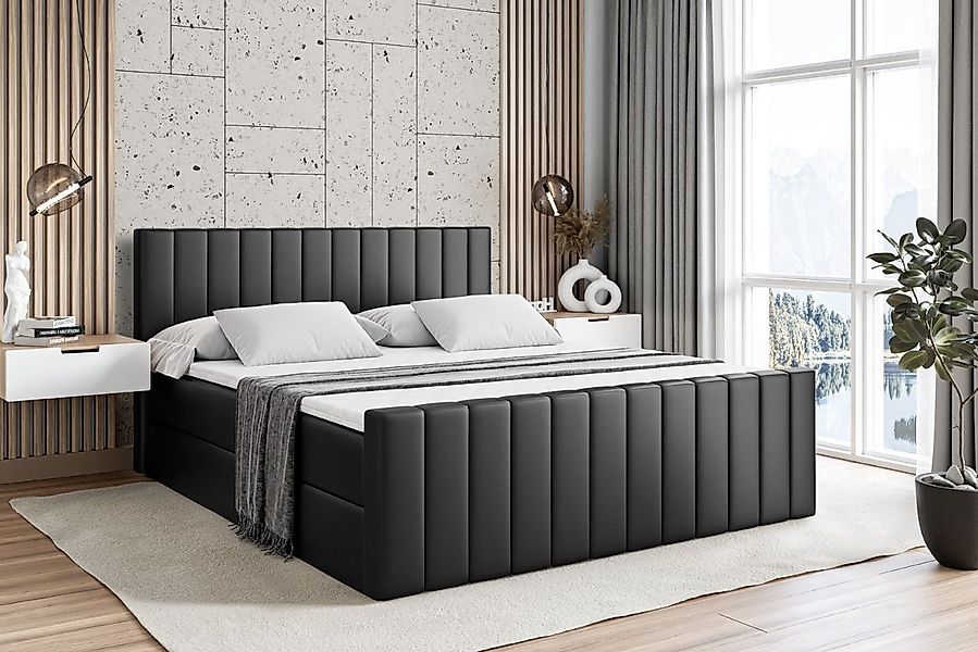 ALTDECOR Boxbett EDITA-Z (Multipocket-Matratze H4, H3 Matratze Bonellfederu günstig online kaufen