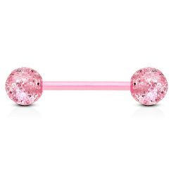 viva-adorno Brustwarzenpiercing Zungenpiercing Barbell Piercing Stab günstig online kaufen