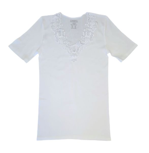 Toker Collection® Unterziehshirt Damenhemd Spencer Halbarm günstig online kaufen