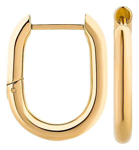 Brautkrone Paar Creolen goldene Creolen Ohrringe günstig online kaufen