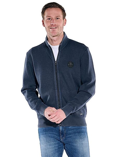 Engbers Sweatjacke engbers Herren Sweatjacke mit Zipper, Saphirblau günstig online kaufen