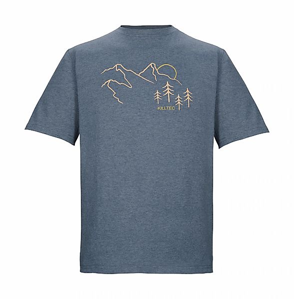 Killtec T-Shirt "KOS 78 MN TSHRT" Herren T-Shirt von killtec, Melange-Optik günstig online kaufen