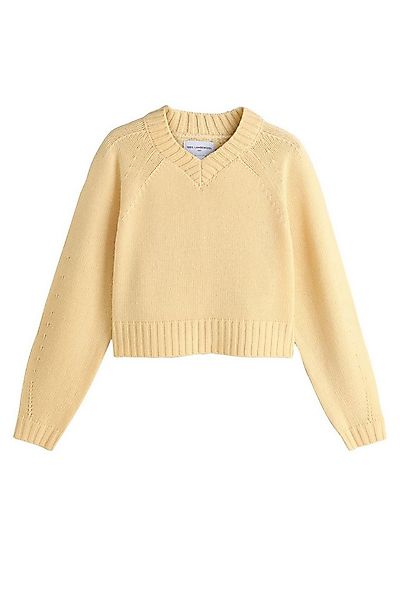 Next V-Ausschnitt-Pullover N. Premium Pullover mit V-Ausschnitt aus Lambswo günstig online kaufen