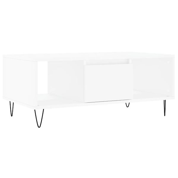 vidaXL Couchtisch Couchtisch Weiß 90x50x36,5 cm günstig online kaufen