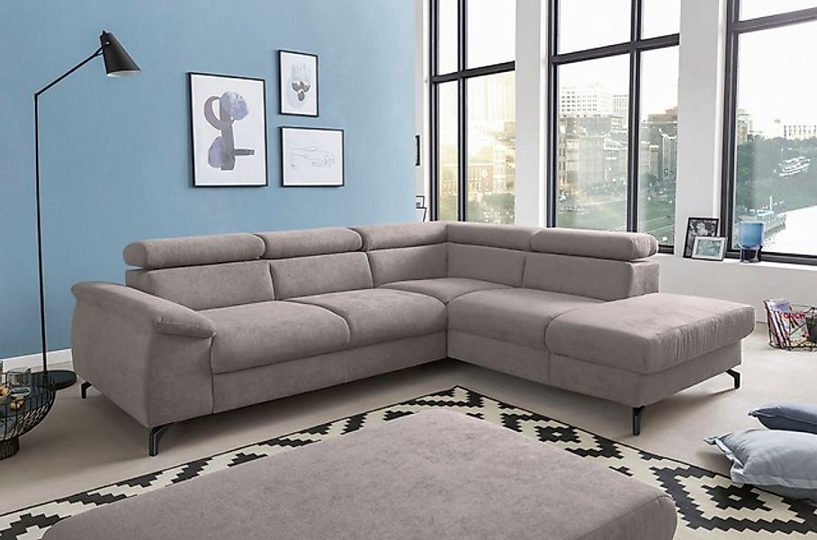 COTTA Polstergarnitur »Kitty L-Form, B: 249 bzw. 100 cm (Set: Ecksofa & Hoc günstig online kaufen