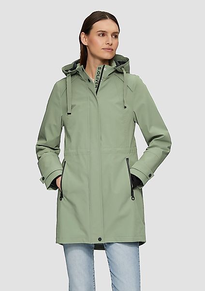 s.Oliver Funktionsjacke Wasserabweisende Jacke mit Kapuze günstig online kaufen