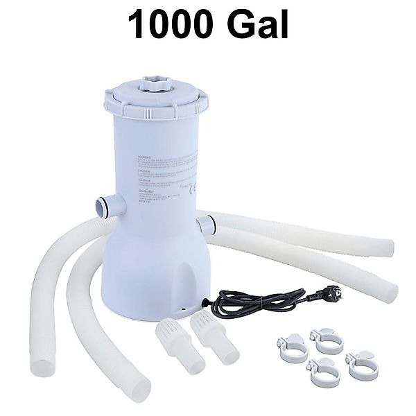 RAMROXX Pool-Filterpumpe Wasserfilter Swimmingpool RX1000 3785 günstig online kaufen
