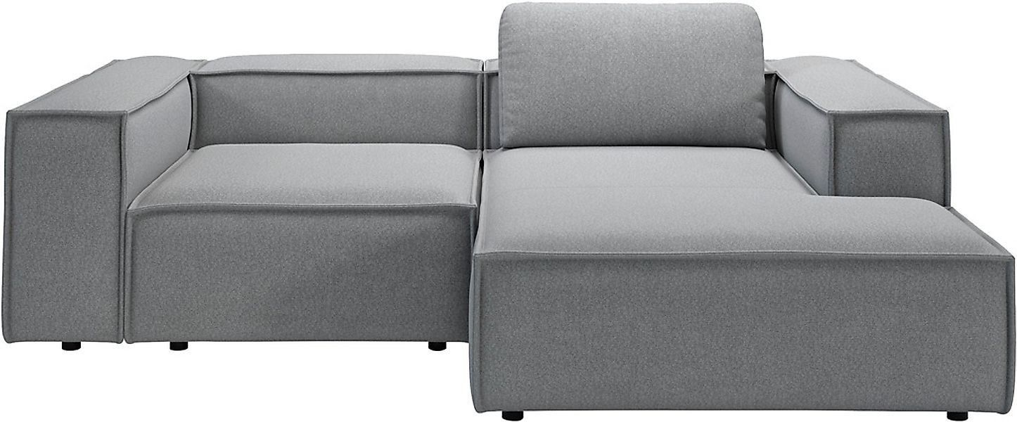 Places of Style Ecksofa "Watertown, kompakte L-Form, 246 cm breite für klei günstig online kaufen