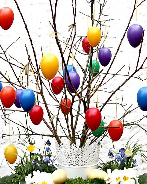 LB H&F Lilienburg Dekohänger 24er SET Osterdeko Ostereier Osterschmuck Gart günstig online kaufen