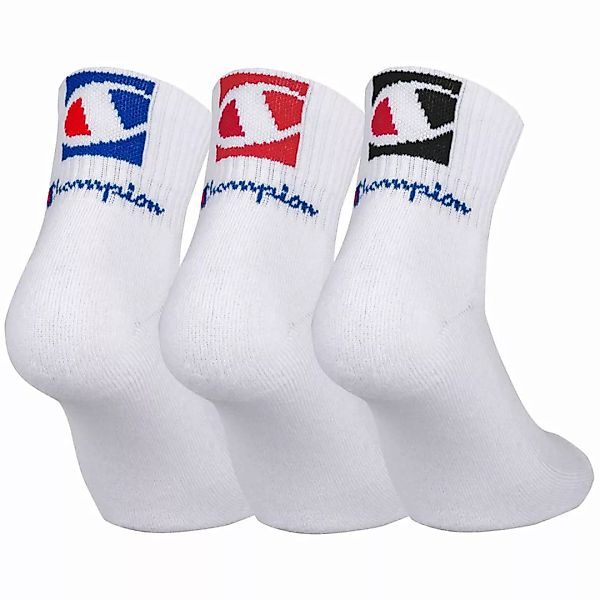 Champion Unisex Socken, 3 Paar - Knöchelsocken, Ankle Socks Weiß 35-38 EU günstig online kaufen