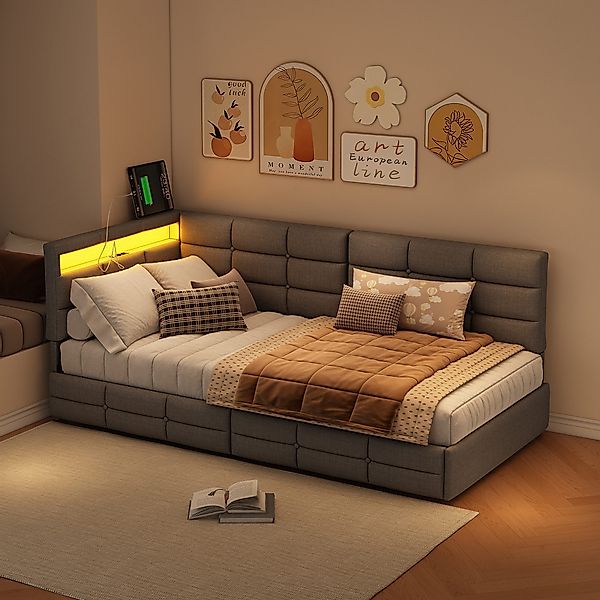 Gdood Polsterbett Doppelbett Daybett Tagesbett (Mit günstig online kaufen