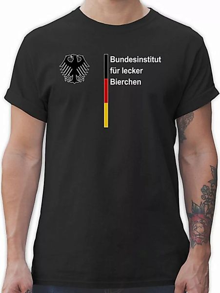 Shirtracer T-Shirt Deutsches Bierinstitut, Leckeres Bier, Malle Partys, Sau günstig online kaufen