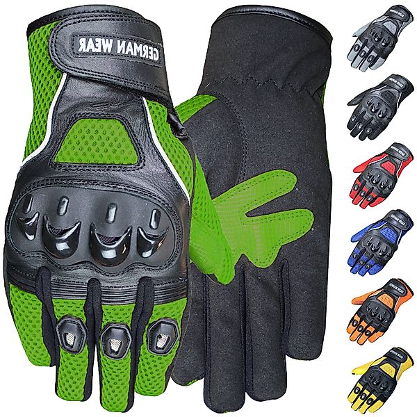 German Wear Motorradhandschuhe GW400G-M9 Motocross Biker günstig online kaufen