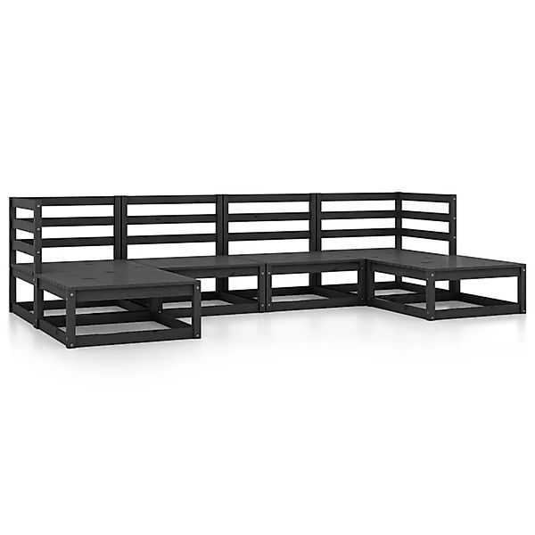 vidaXL 6-tlg Garten-Lounge-Set Massivholz Kiefer Modell 102 günstig online kaufen