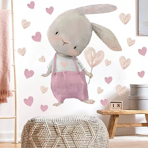 Montegoni Wandsticker Kinder Tier Wandsticker, Wandaufkleber günstig online kaufen