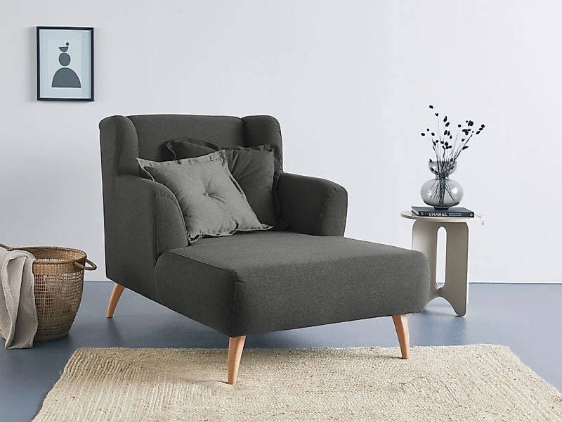 Home affaire Loveseat "Baggio Kuschel Mega Lounge Big Sessel" günstig online kaufen