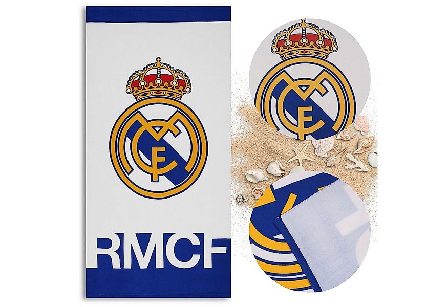 Sarcia.eu Badetuch Real Madrid Strandhandtuch, schnell trocknend, für Fußba günstig online kaufen