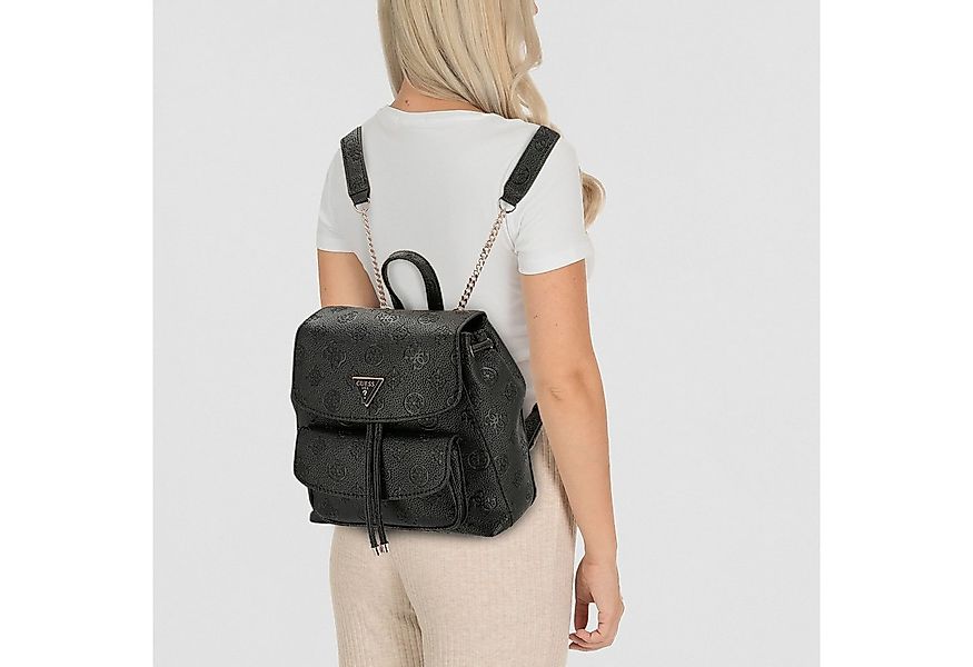 Guess Cityrucksack Cresidia, Polyurethan günstig online kaufen