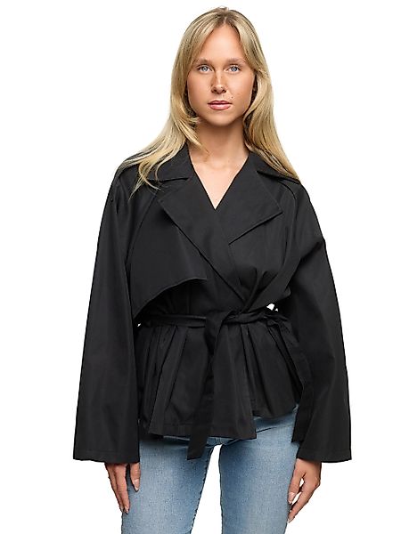 Worldclassca Trenchcoat Worldclassca TRENCHCOAT Crop Mantel günstig online kaufen
