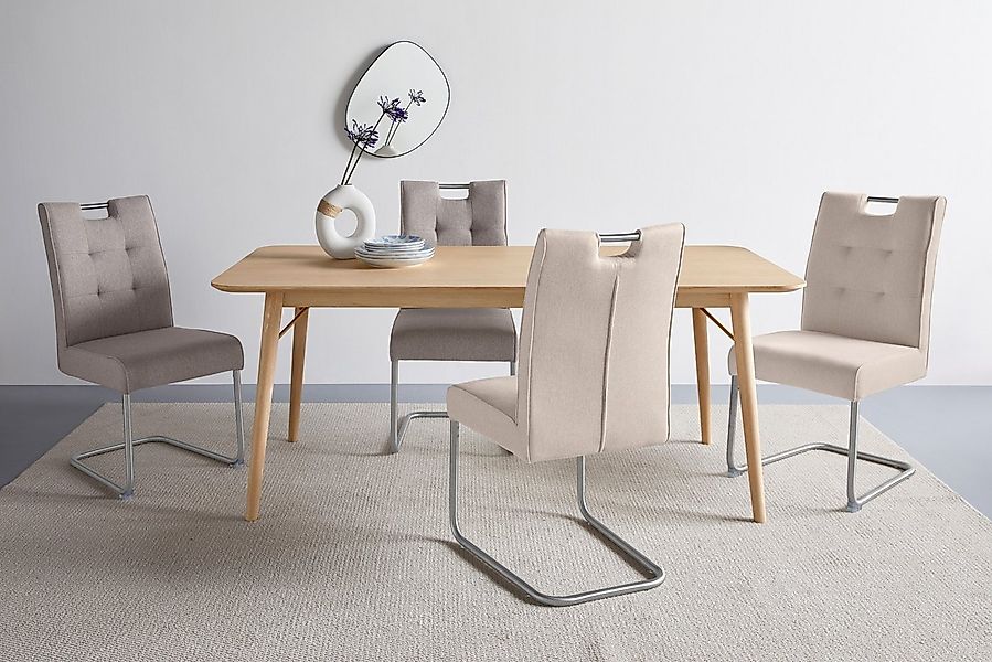 s.Oliver Freischwinger Ciella (Set, 2 St), mit hochwertiger 3D-Steppung und günstig online kaufen