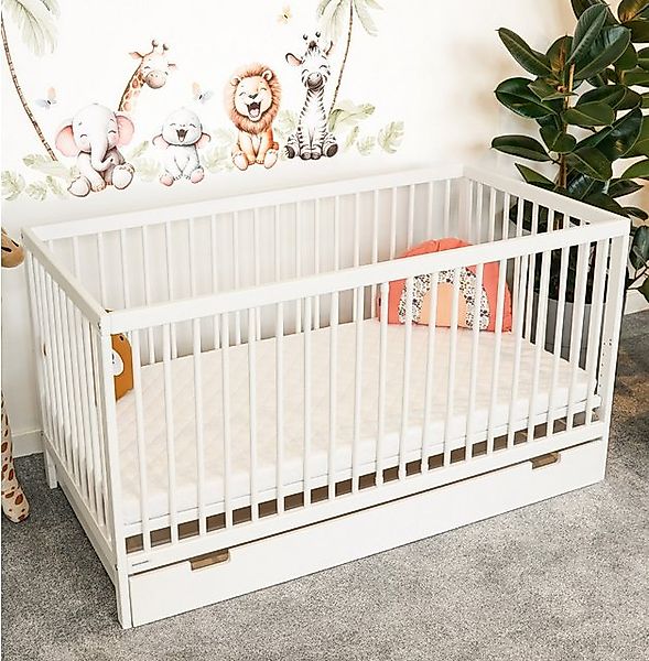 Alavya Home® Babybett TOBI I Das Beste für Kleine Babys I 9-fach höhenverst günstig online kaufen