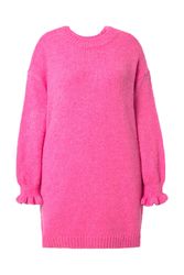 Studio Untold Jerseykleid Strickkleid oversized Rüschenärmel günstig online kaufen