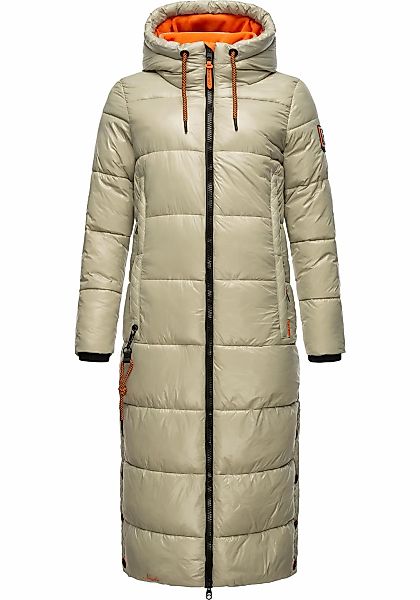 Navahoo Steppmantel "Schmuseengel", warm gefütterte Winter Steppjacke mit K günstig online kaufen