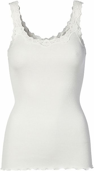 rosemunde Spitzentop "Babette Silk Top" umgedrehter Vintage-Spitzenbesatz, günstig online kaufen