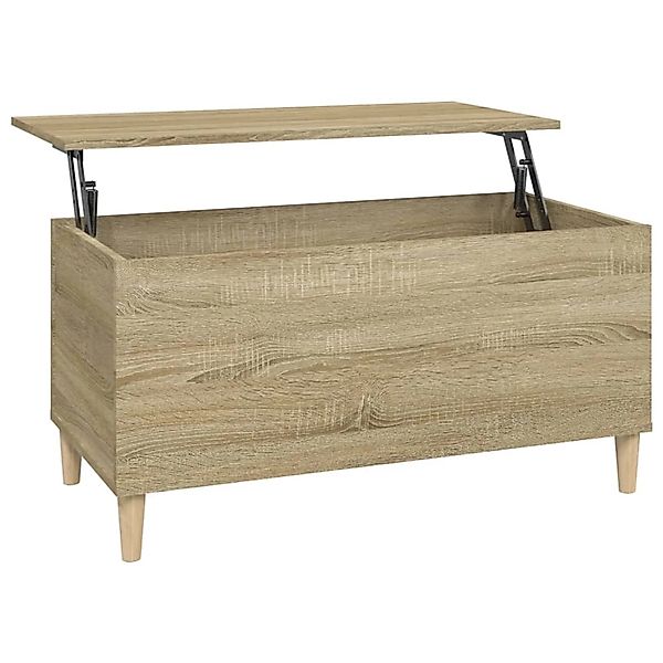 vidaXL Couchtisch Sonoma-Eiche 90x44,5x45 cm Holzwerkstoff Modell 3 günstig online kaufen