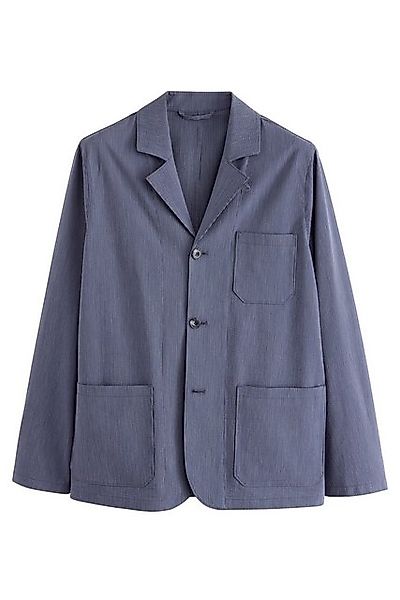 Next Sakko Slim Fit Seersucker-Jacke mit Streifen (1-tlg) günstig online kaufen