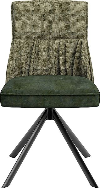 byLIVING Esszimmerstuhl »California«, (Set), 2 St., Samtstoff Velvet-Websto günstig online kaufen