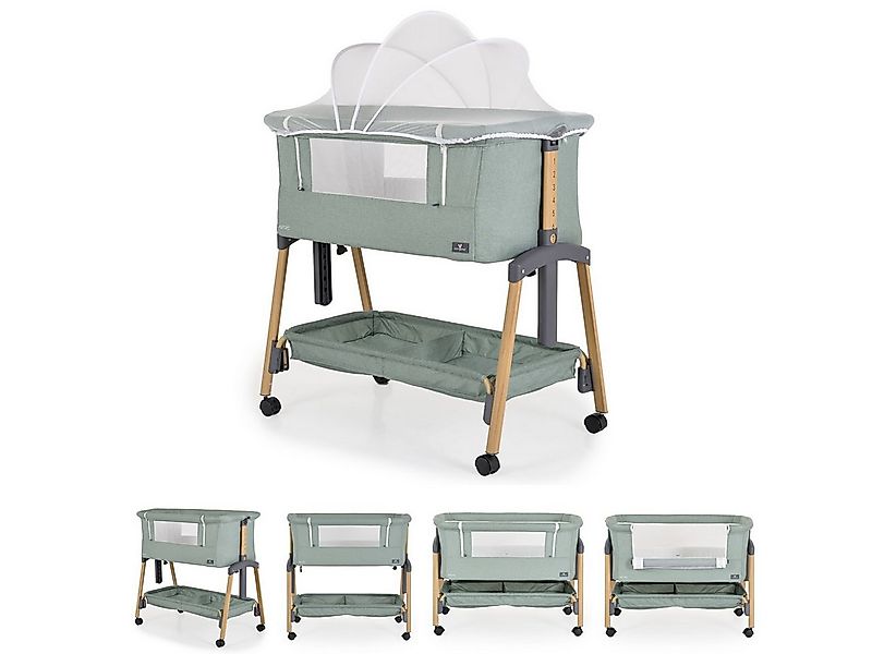 Cangaroo Komplettbett Babybett, Beistellbett Adoro, verstellbar, Matratze, günstig online kaufen