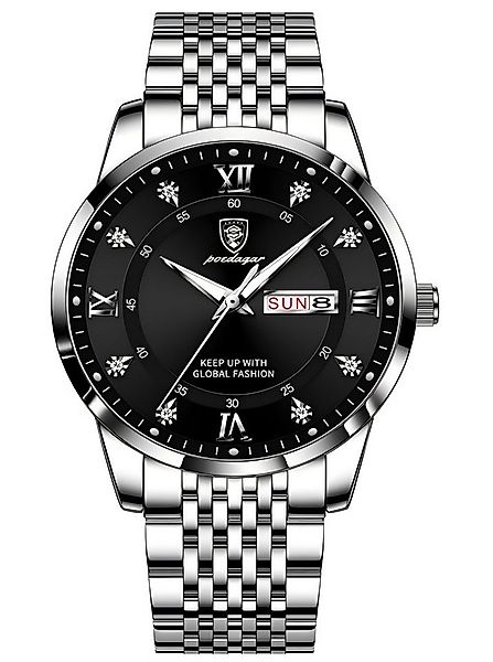 Forrlite Quarzuhr Quarzuhr, Herren-Armbanduhr, Multifunktionsuhr HerrenUhr, günstig online kaufen