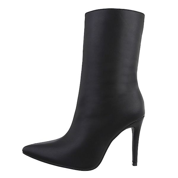 Ital-Design Damen Abendschuhe Elegant High-Heel-Stiefelette Pfennig-/Stilet günstig online kaufen