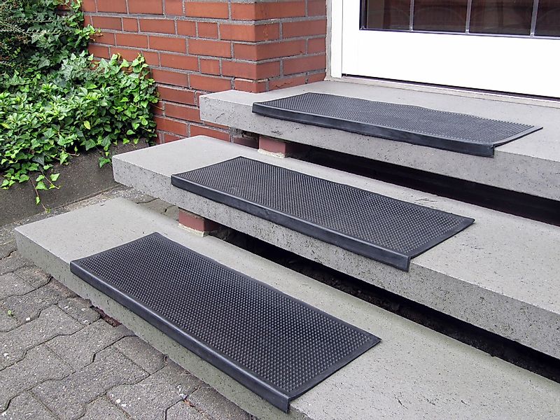 Andiamo Stufenmatte "Gummi" rechteckig 7 mm Höhe Gummi-Stufenmatten, Treppe günstig online kaufen